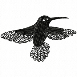 Hummingbirds Embroidery Design 5 Hummingbirds Embroidery Design 5